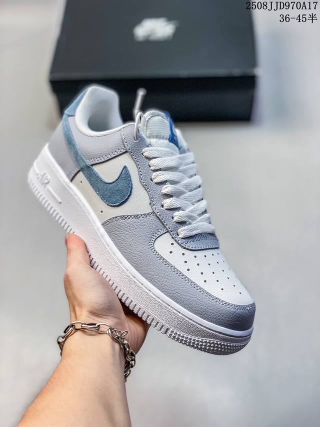 海外限量发售！公司级Nike Air Force 1 '07 Low 空军一号 低帮 运动鞋 休闲鞋 折边针车 工艺难度大 原楦头原纸板 原装鞋盒 定制五金配件