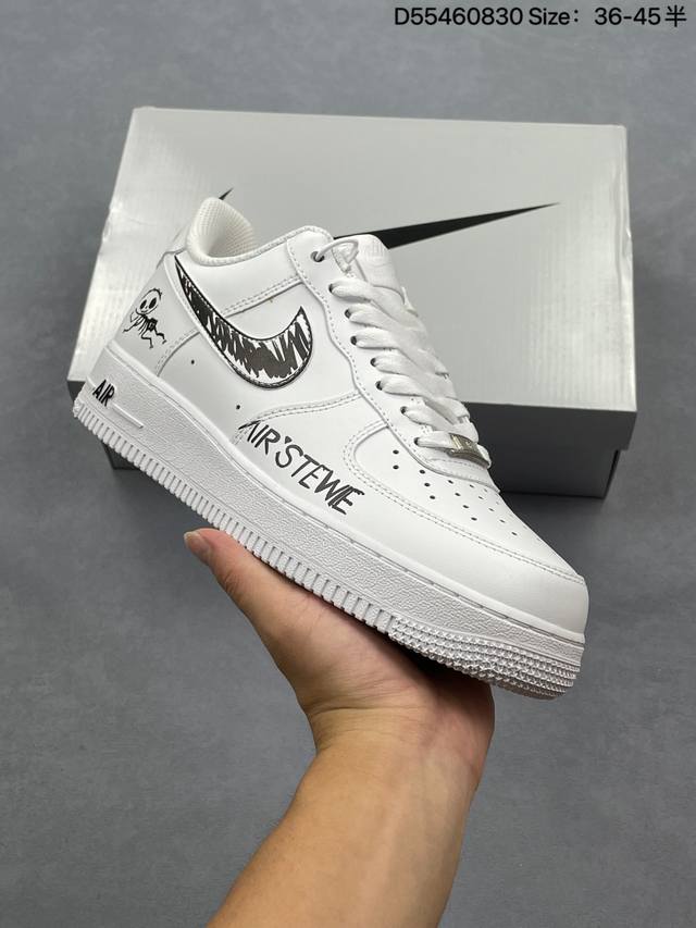 公司级Nike Air Force 1‘07 Lv8 原楦头原纸板 打造纯正低帮空军版型 专注外贸渠道 全掌内置蜂窝气垫 原盒配件 原厂中底钢印、拉帮完美 货号