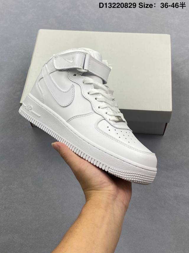 Af1耐克 Nike Air Force 1 ‘07 Low 空军一号 厚底增高百搭运动板鞋 原楦头原纸板 打造纯正空军版型，专注外贸渠道 全掌内置蜂窝气垫 原