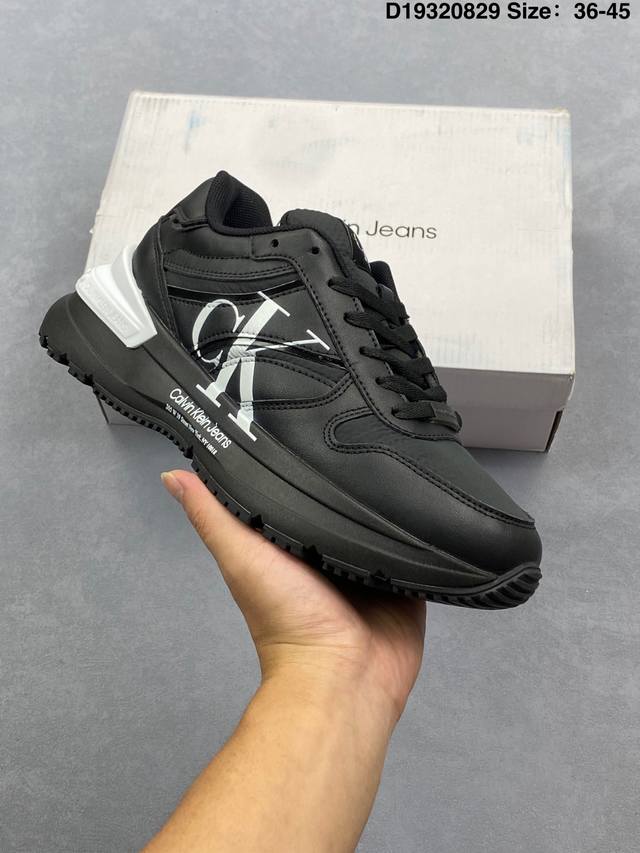 Ck光端支线打造，美国个性时尚品牌-卡尔文 克莱恩Calvin Klein Sneakers休闲百搭板鞋 类型：男女鞋 码数：36-45 编码：D1932082
