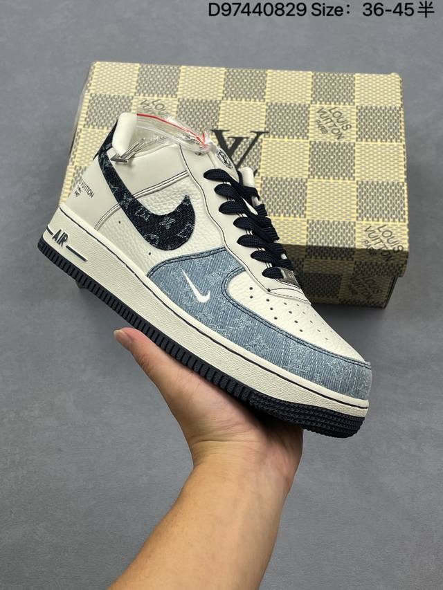 公司级Nike Air Force 1‘07 Lv8 原楦头原纸板 打造纯正低帮空军版型 专注外贸渠道 全掌内置蜂窝气垫 原盒配件 原厂中底钢印、拉帮完美 货号