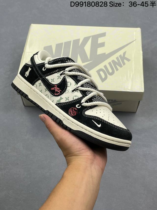 福利推荐特价 海外爆款限量发售！公司级 Nike Sb Dunk Low“纪梵希联名 字幕白勾” 周年高端定制 低帮休闲板鞋 定制鞋盒 大厂纯原品质出货 超高清