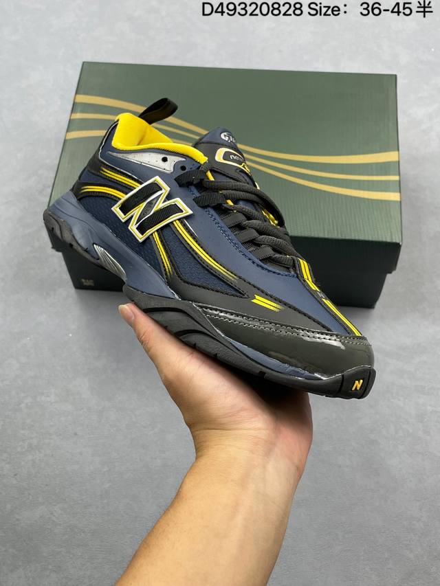 Ra版Aldxnew Balance Rc56 新百伦 Nb 舒适耐磨 低帮 休闲跑步鞋 网眼层叠反倒衬出旧化美感 锯齿外底雨天咬地稳 Trackster同款纹