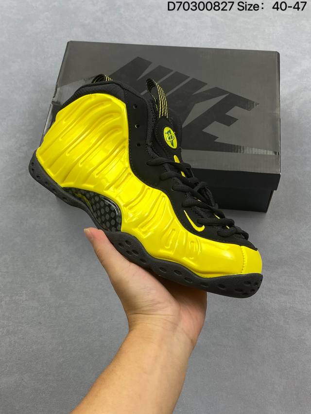 耐克Nike Wmns Air Foamposite Pro Nba球星安芬尼 哈达威签名喷泡一代中帮休闲运动文化篮球鞋 货号：6 41 尺码:40 40.5