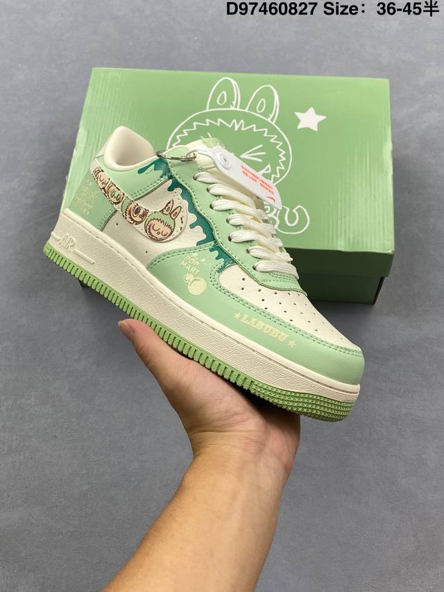 Nike Air Force 1'07 Low 米粉拉布布 空军一号低帮休闲板鞋 Kb1688-006 #原楦头原纸板 原装鞋盒 定制五金配件 内置全掌气垫 原