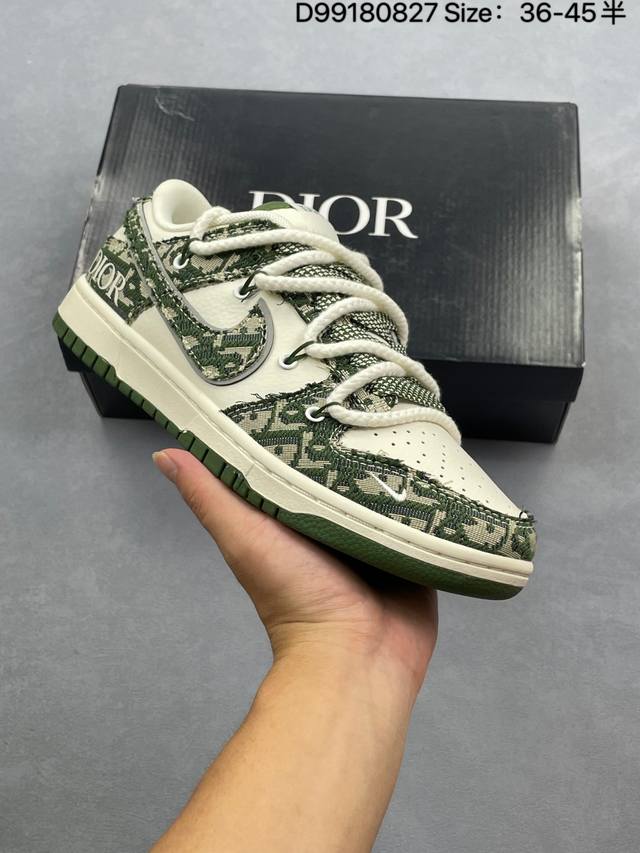 福利推荐特价 海外爆款限量发售！公司级 Nike Sb Dunk Low“纪梵希联名 字幕白勾” 周年高端定制 低帮休闲板鞋 定制鞋盒 大厂纯原品质出货 超高清