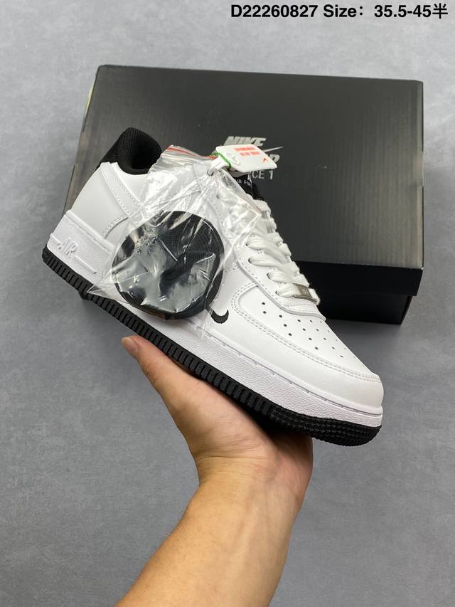 耐克Nike Air Force 1 Low 空军一号低帮百搭休闲运动板鞋 柔软、弹性十足的缓震性能和出色的中底设计，横跨复古与现代的外型结合，造就出风靡全球三