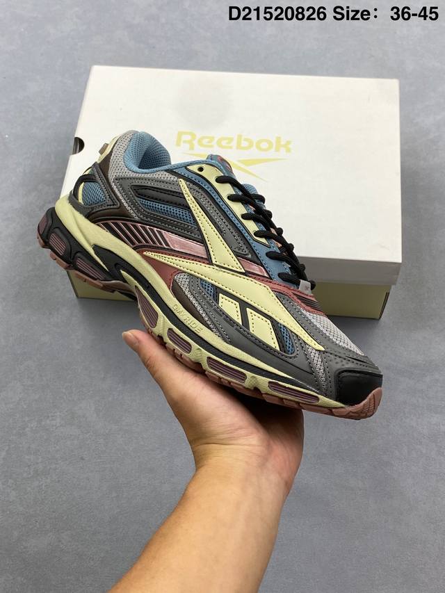 Reebok Premier Road Ultra 舒适百搭 低帮 休闲跑步鞋 男女同款 棕灰色 尺码：如图 编码：D21520826
