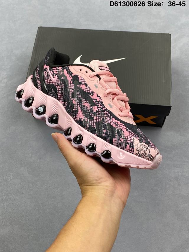 公司级Nike Air Max Dn8 Prm 耐克 全新气垫跑鞋 #全新鞋款在同侧采用了八个圆柱仓式的设计 不仅有防滑耐磨性功能 还搭配了周围一圈柔软的泡棉材