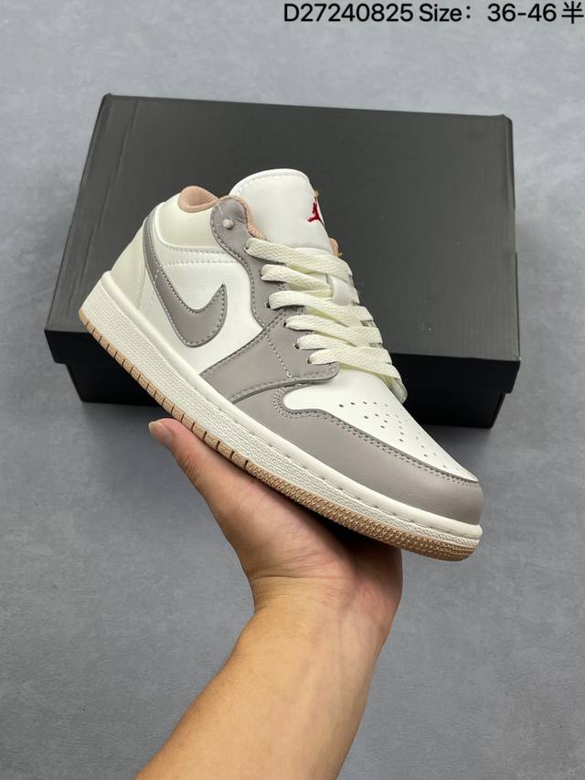 Nike Jordan Air Jordan 1 2025 纯原大厂出品 极力推荐 定制鞋盒 大厂纯原品质出货 超高清洁度 皮料切割干净无任何毛边 细节完美 官