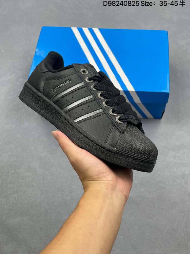 公司级Adidas Originals Superstar贝壳头系列 阿迪达斯 低帮经典百搭休闲运动板鞋 货号:Jq3914 尺码:36 36.5 37 38