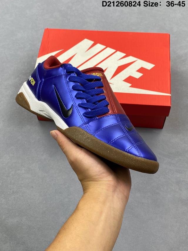 耐克 Nike T90 Sp 老爹风足球风复古透气缓震休闲运动慢跑鞋 货号：308238 尺码：36～45 编码：D21260824