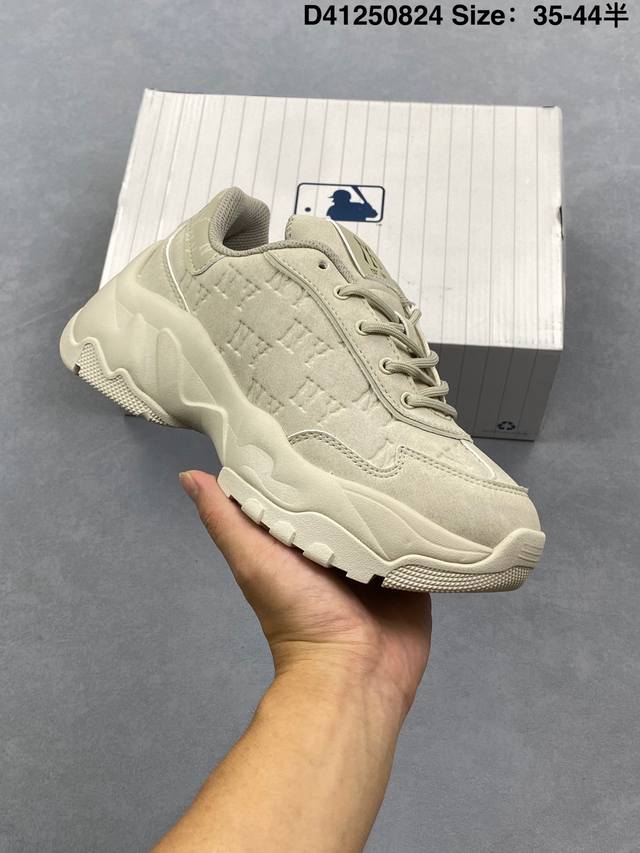 公司级Mlb Xlg Chunky 百搭舒适休闲潮流运动厚底增高防滑耐磨 低帮 老爹鞋 货号:3Ashw045N 尺码:如图 D41250824
