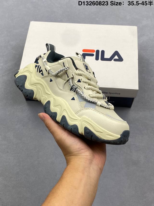 Fila Filaraf Simons Matrixspirith 韩版百搭炸街新款#经典运动鞋 编号：D13260823 尺码：看图所示 货号：F12W42