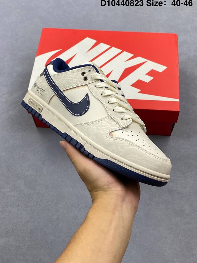 公司级 耐克 Nike Dunk Low Retro 运动鞋复古滑板鞋 路易威登联名。作为 80 年代经典篮球鞋款，起初专为硬木球场打造，后来成为席卷街头的时尚