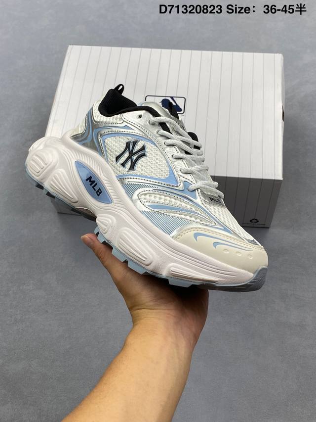 公司级Mlb Winner Chunky 百搭舒适休闲潮流运动厚底增高防滑耐磨 低帮 老爹鞋 货号:3Ashw015N 尺码:36-45半 D71320823