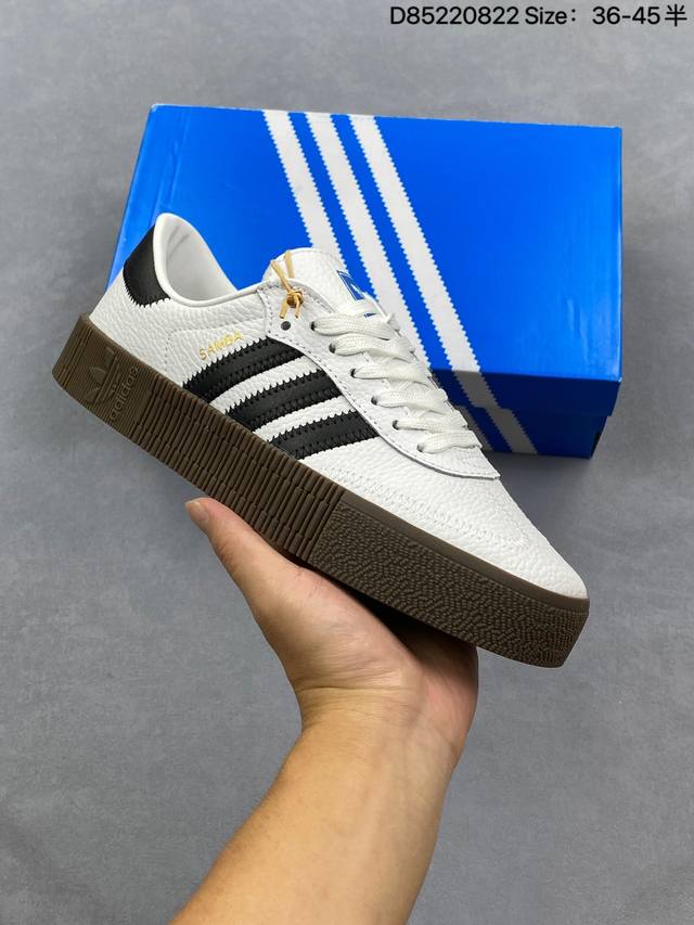 公司级 Adidas阿迪达斯.三叶草Campus 00S 面包鞋复古休闲板鞋。千禧回潮！Adidas Campus 00S 经典再现！面包化的Campus鞋款在