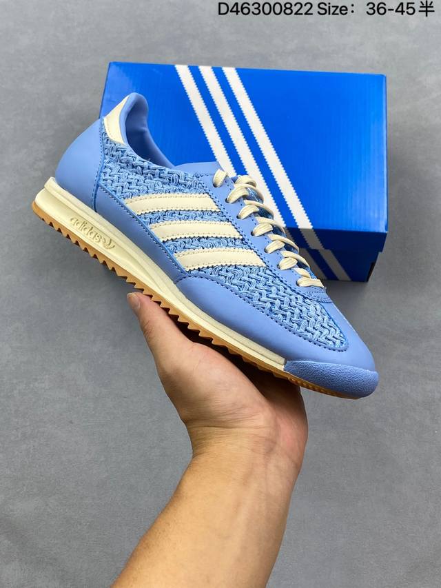 公司级阿迪达斯Adidas Sl 72 Rtn三叶草复古休闲跑步鞋休闲运动鞋 货号:Id1031 尺码:36 36.5 37 38 38.5 39 40 40.