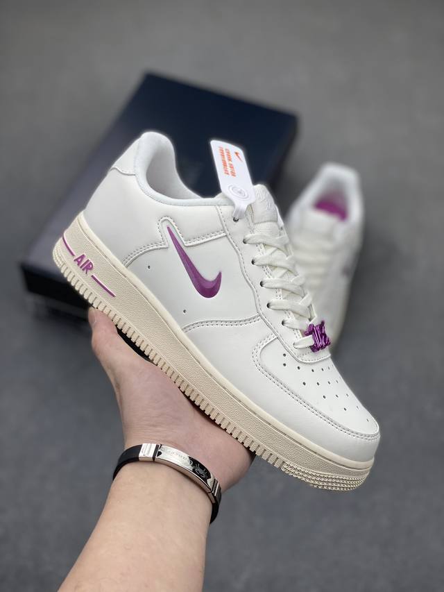 工厂P套现 福利特价 原本地200版本 Nike Air Force 1 Low 米粉果冻小勾 空军一号低帮运动休闲板鞋 官方同步 原装级别 原楦头原纸板 打造