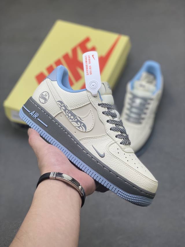 海外限量发售！公司级Nike Air Force 1 '07 Low 空军一号低帮 运动鞋 休闲鞋 折边针车 工艺难度大 原楦头原纸板 原装鞋盒 定制五金配件