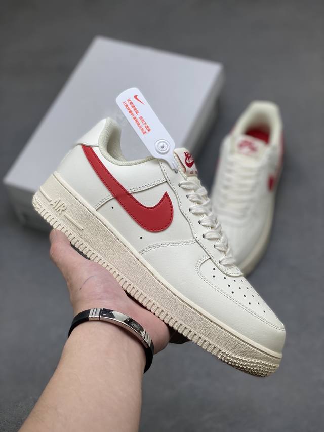 工厂P套现 福利特价 原本地200版本 公司级Nike Air Force 1 '07 Low 空军一号 低帮 运动鞋 休闲鞋 折边针车 工艺难度大 原楦头原纸