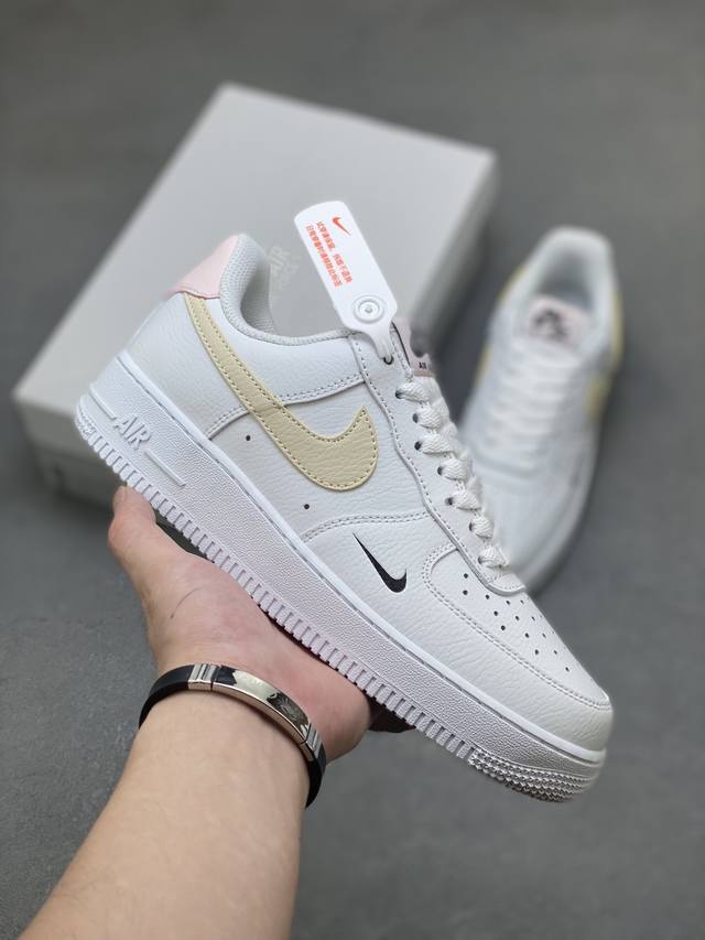 工厂P套现 福利特价 原本地200版本 公司级Nike Air Force 1 '07 Low 空军一号 低帮 运动鞋 休闲鞋 折边针车 工艺难度大 原楦头原纸