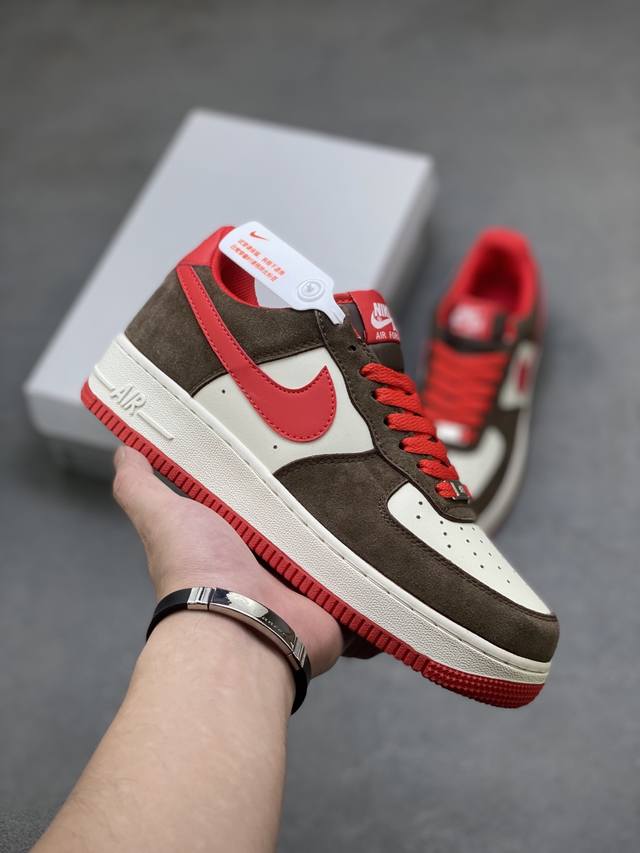 海外限量发售！公司级Nike Air Force 1 '07 Low 空军一号低帮 运动鞋 休闲鞋 折边针车 工艺难度大 原楦头原纸板 原装鞋盒 定制五金配件