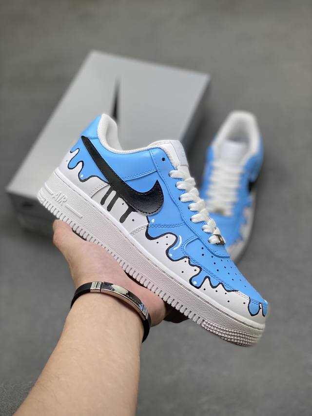海外限量发售！公司级Nike Air Force 1 '07 Low 空军一号低帮 运动鞋 休闲鞋 折边针车 工艺难度大 原楦头原纸板 原装鞋盒 定制五金配件