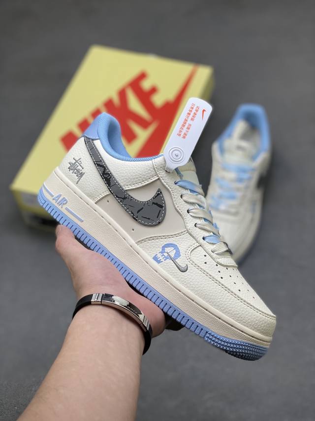 海外限量发售！公司级Nike Air Force 1 '07 Low 空军一号低帮 运动鞋 休闲鞋 折边针车 工艺难度大 原楦头原纸板 原装鞋盒 定制五金配件