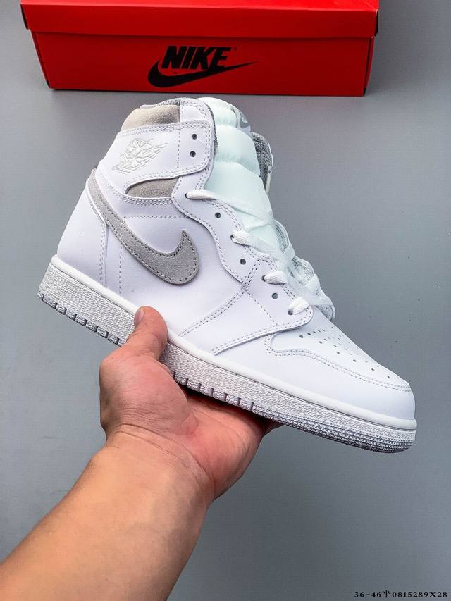 头层真标！耐克Nike Air Jordan 1 Aj1乔丹一代高帮复古文化休闲运动篮球鞋 0815289X28