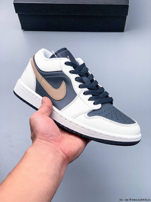公司级！耐克Nike Air Jordan Low 1 乔1低帮经典休闲鞋 0814289X24