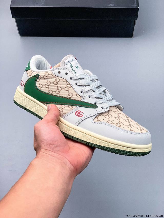 公司级头层！耐克Nike Air Jordan 1 Low Aj1乔1 低帮潮流缓运动休闲板鞋。Aj1 低帮拼接 完美版型真头层牛皮# 内置缓震气垫 原鞋开模