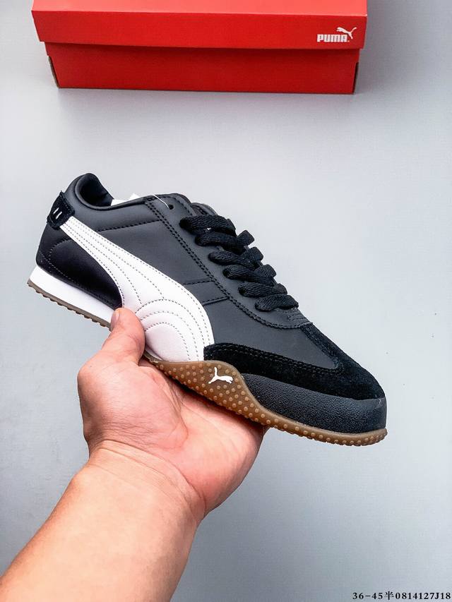 Puma Bella Ut 时尚百搭生活休闲鞋 Bella Ut的每一处细节，都能感受到设计者的匠心独运。整体鞋面选用了高品质的皮革材质，质感满分；延续Form