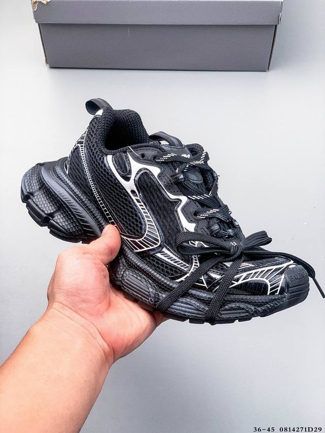 巴黎世家 3Xl 九代 最新Sneaker系列 厚底增高 低帮情侣鞋休闲运动鞋 0814271D29