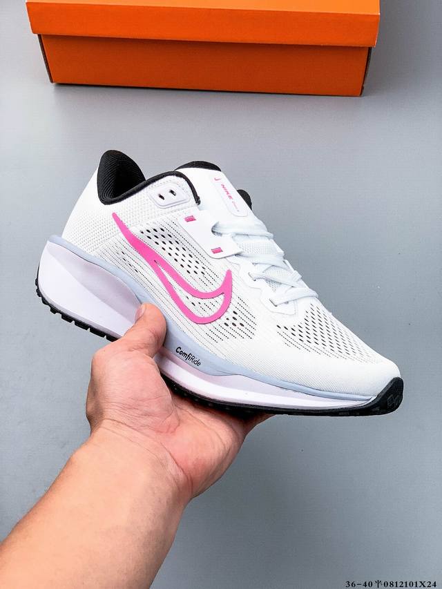 公司级！Nike Quest 6极速6代网面透气 时尚休闲跑步鞋 简约高科技设计采用多层材料，为双足带来凉爽感受和稳固体验时尚鞋面搭配中足包覆设计，提供稳固贴合