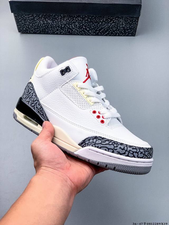 乔丹 Air Jordan 3 Retro Tinker Nrg Aj3 乔3 低帮复古休闲运动文化篮球鞋 0812289X19