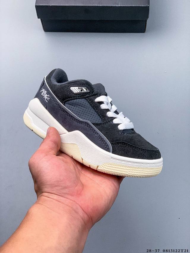 Jordan Flight Court Sp “Tela” 2025新款百搭滑板鞋小童鞋 Jordan Brand 首度携手 Who Decides War 联