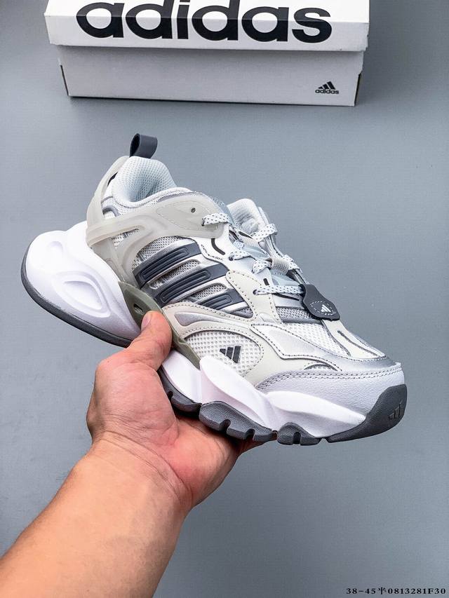Vento Xlg Deluxe 潮流前卫科技 休闲运动老爹鞋 未来科技主义线条勾勒前卫张力 呈现饱满立体的3D感鞋身 浑厚中底搭载轻薄橡胶外底 皮革鞋面配合织