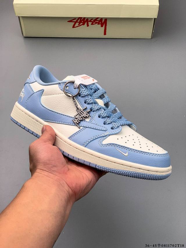 特价！耐克Nike Air Jordan 1 Low Aj1乔1 低帮潮流缓运动休闲板鞋。Aj1 低帮拼接 完美版型真头层牛皮# 内置缓震气垫 原鞋开模 拒绝公