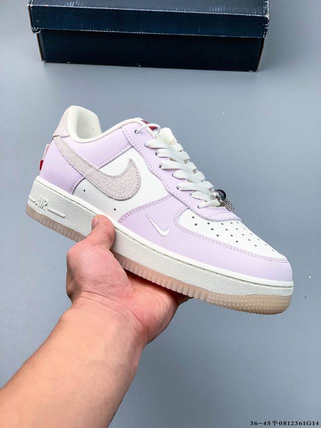 公司级！耐克Nike Air Force 1 Low 空军一号低帮经典百搭休闲板鞋 0812361G14
