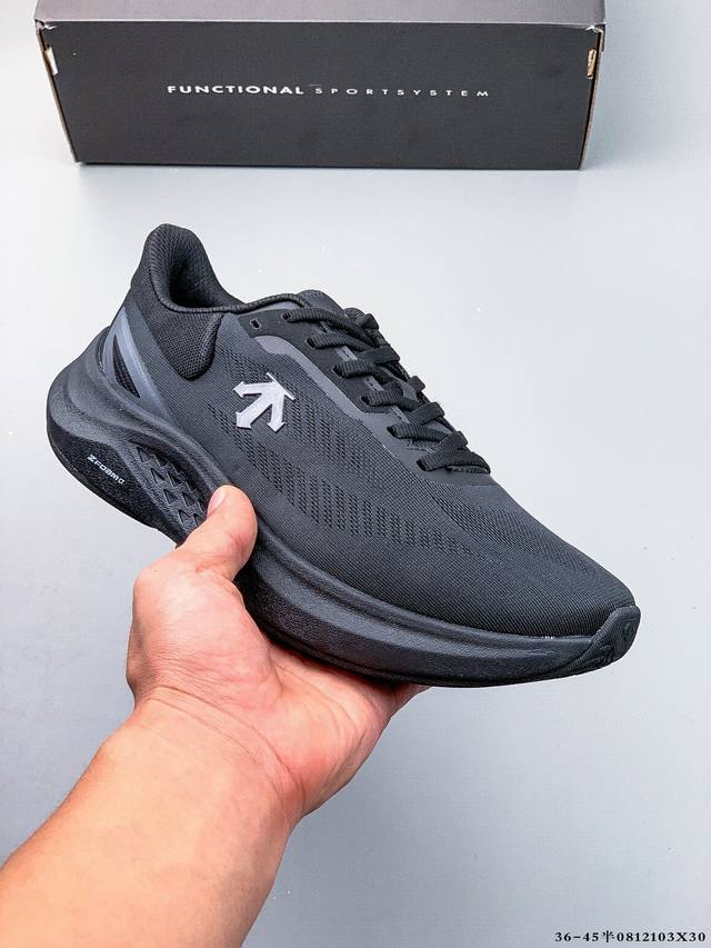 公司级！迪桑特Descente Run Step 舒适百搭减震耐磨轻便 低帮 休闲训练长跑城市通勤跑步鞋 081 3X30