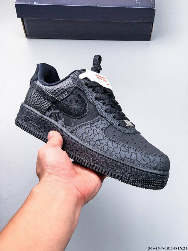 二层真标！耐克Nike Air Force 1 Low 空军一号低帮经典百搭休闲板鞋 0811481X24