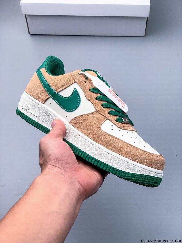 二层真标！耐克Nike Air Force 1 Low 空军一号低帮经典百搭休闲板鞋 0809157B20