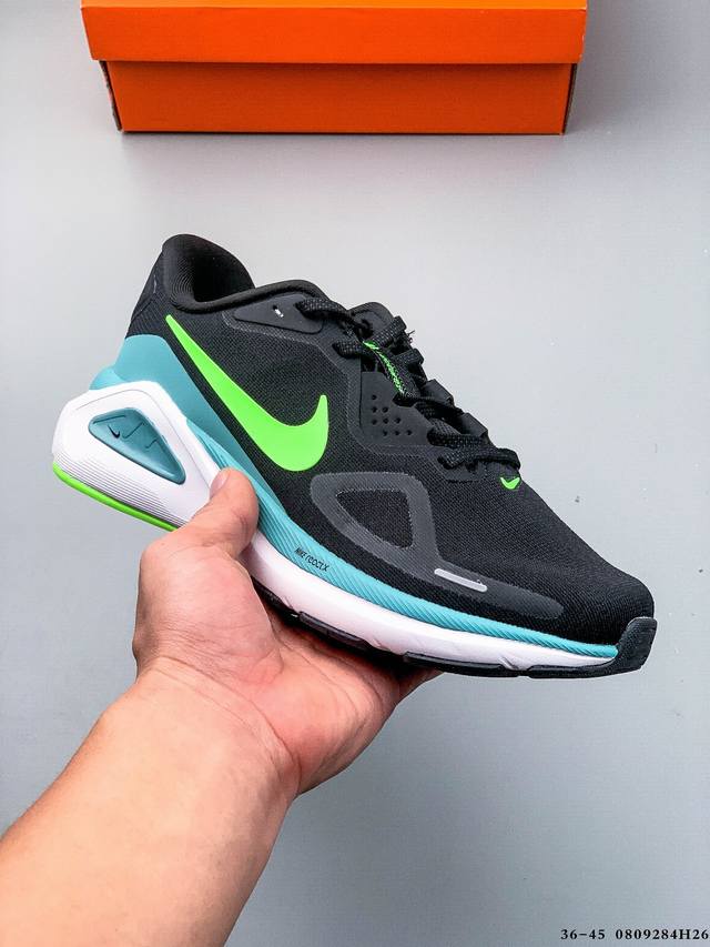公司级！Nike Air Zoom Structure 26 耐克 登月网面系列 训跑练步鞋 0809284H26