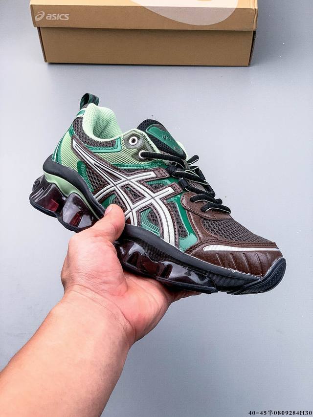 Asics亚瑟士Gel-Quantum 360 Viii男女缓震休闲运动跑鞋 Gel-Quantum 36O Vii鞋面采用细密网眼,提供良好的透气性和支撑性。