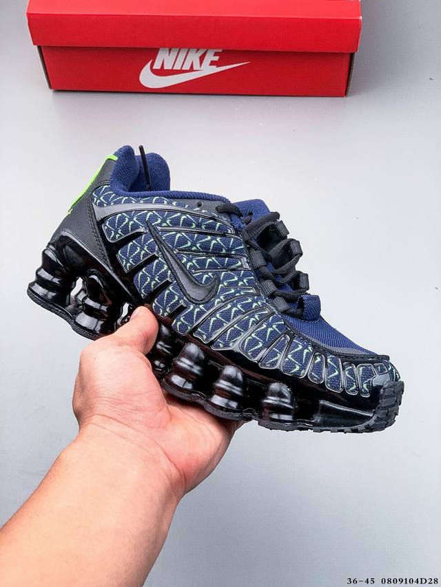 公司级！耐克Nike Shox Tl 缓震透气运动休闲跑步鞋 0809104D28