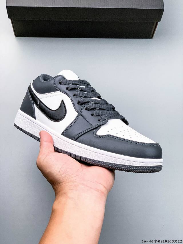 二层真标！耐克Nike Air Jordan Low 1 乔1低帮经典休闲鞋 0810103X22