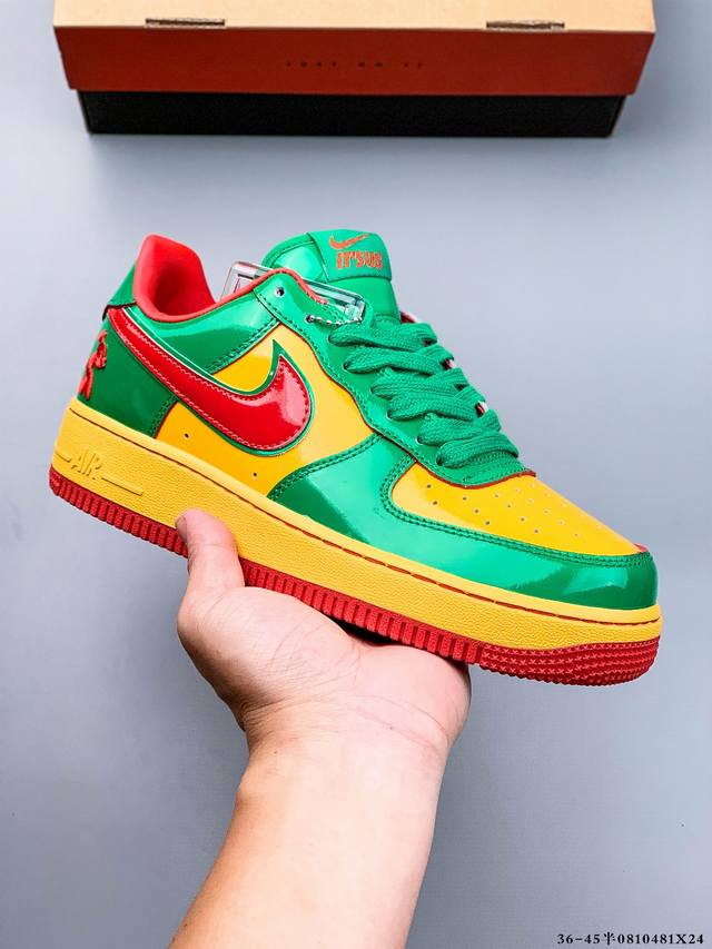 二层真标！耐克Nike Air Force 1 Low 空军一号低帮经典百搭休闲板鞋 0810481X24