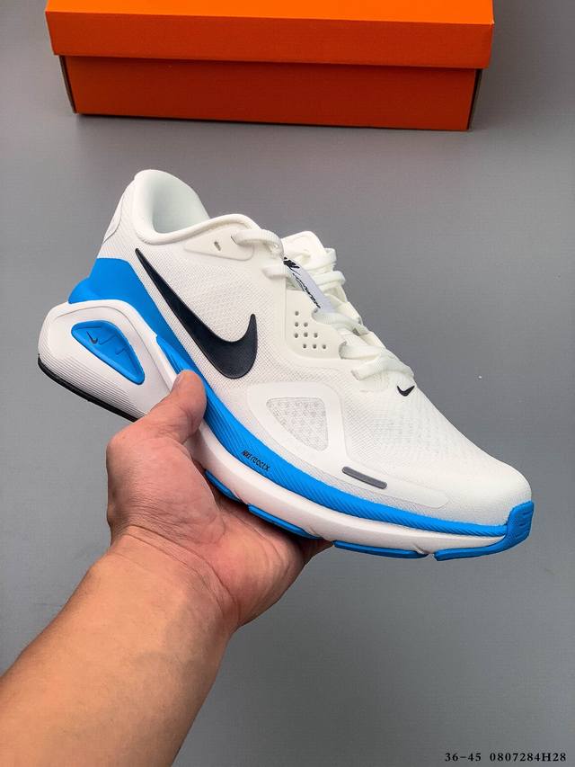 公司级！Nike Air Zoom Structure 26 耐克 登月网面系列 训跑练步鞋 0807284H28