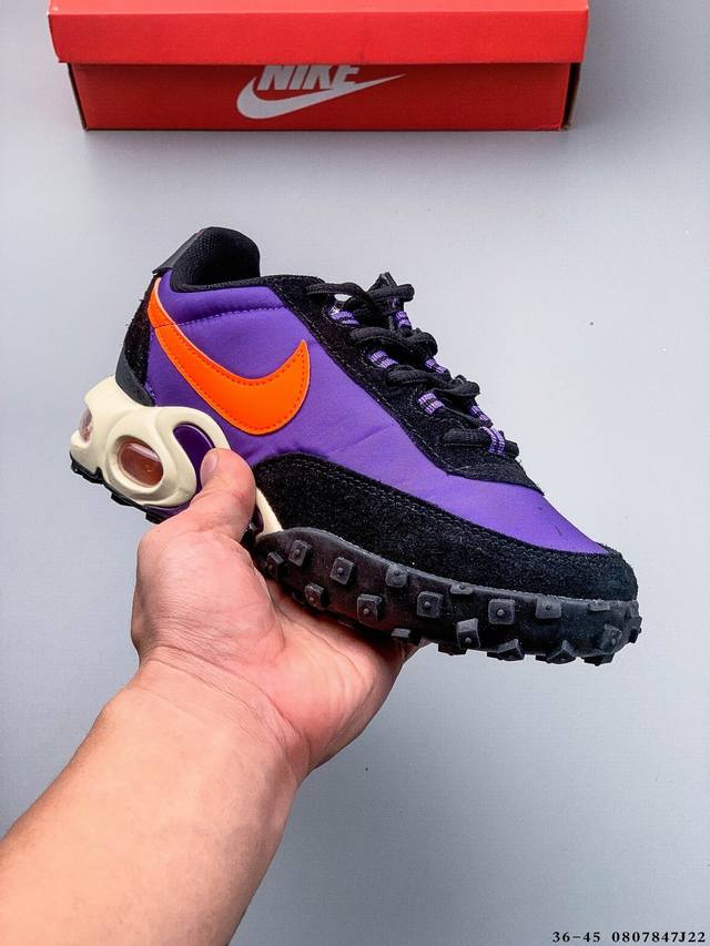 公司级！耐克Nike Air Max Waffle Sp轻量透气运动休闲鞋 近日， Nike 的 Air Max Waffle 带来了新的变化，这款鞋融合了 A